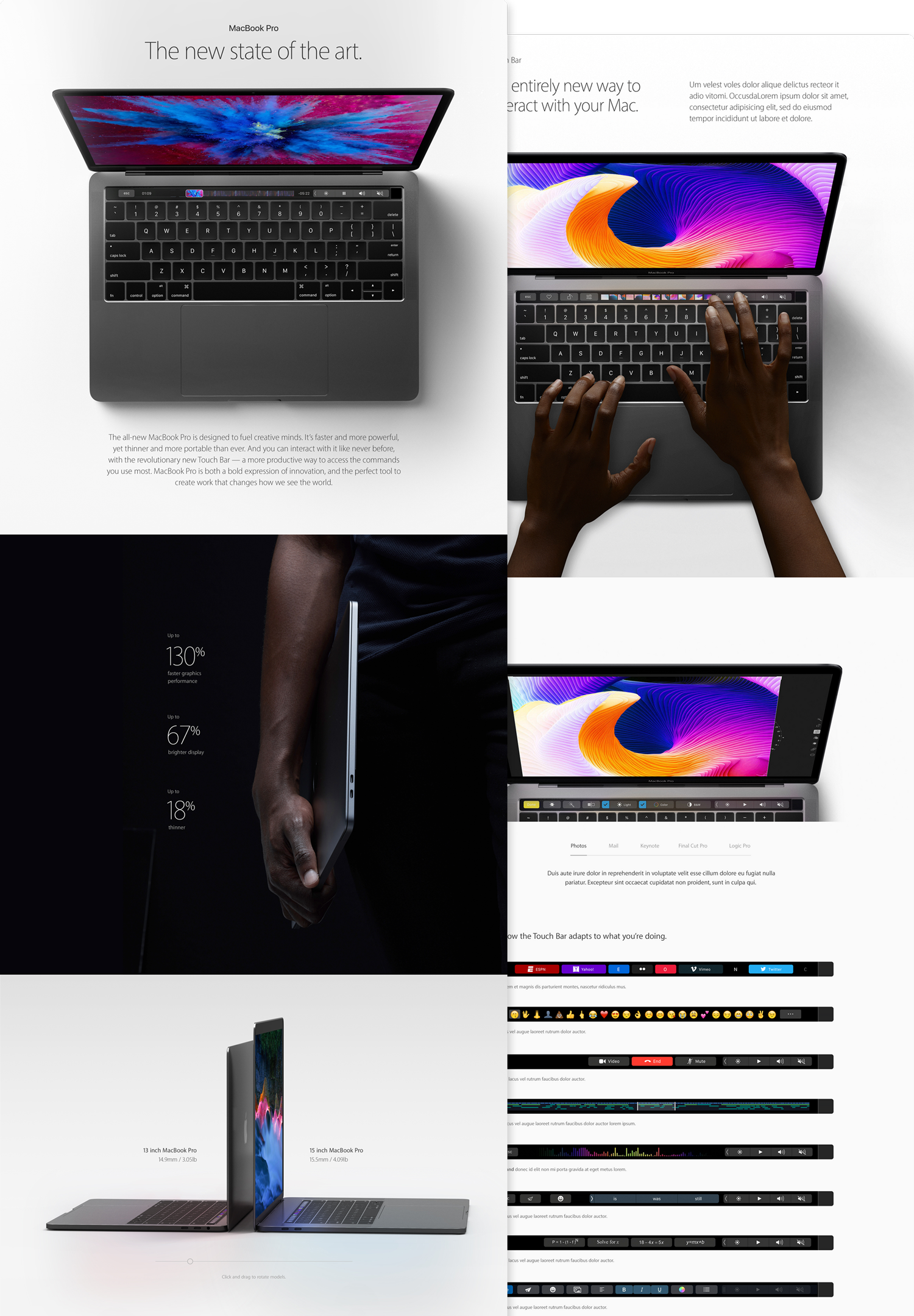 MacBook Pro page